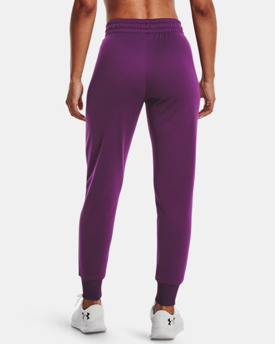Damen Armour Fleece® Jogginghose, Purple, pdpMainDesktop image number 1